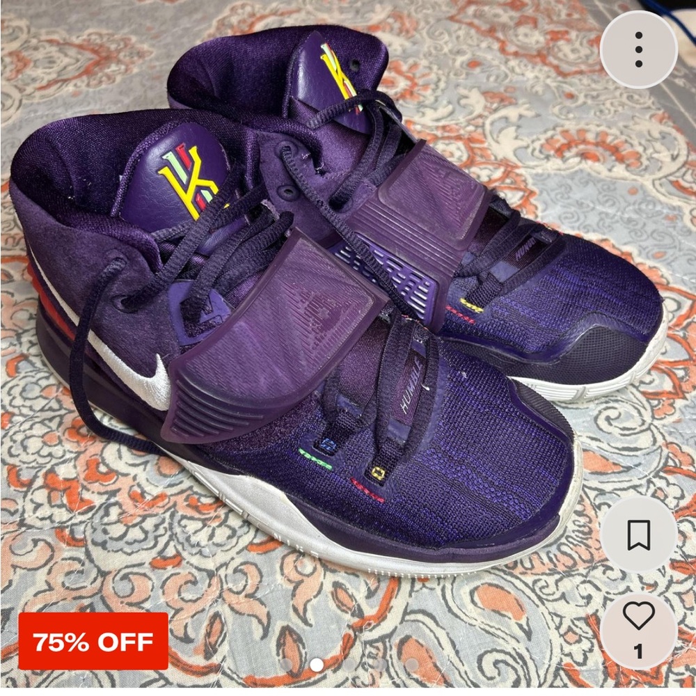 Nike Women's Deep Purple Kyrie Sneakers